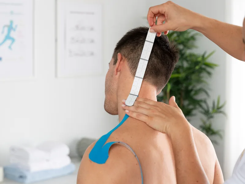 Kinesio Taping at New Beginnings Chiropractic in Hudsonville