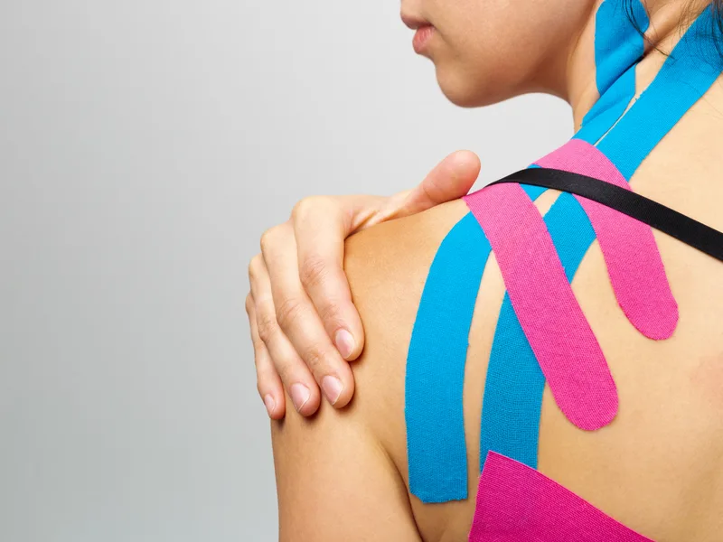 Kinesio Taping at New Beginnings Chiropractic in Hudsonville
