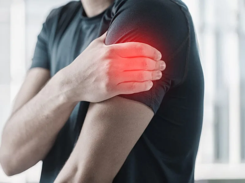 New Beginnings Chiropractic treating arm pain in Hudsonville