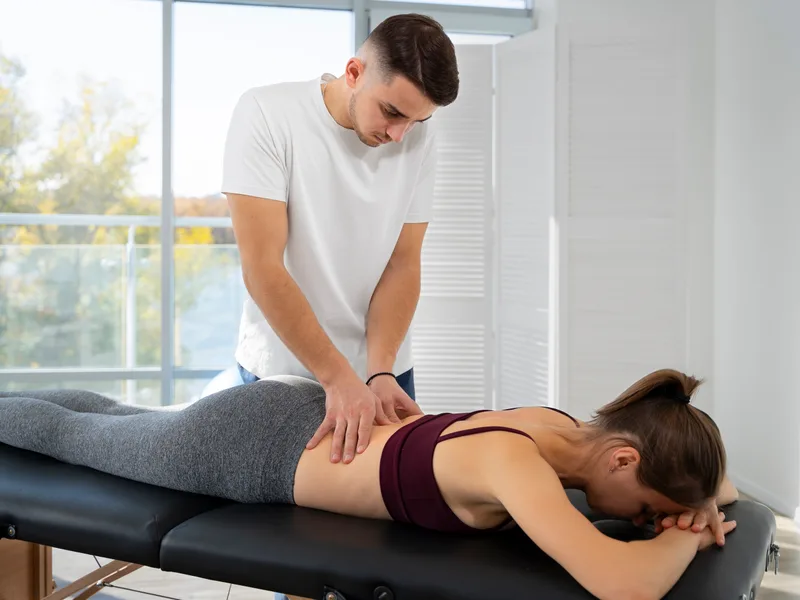 Chiropractic care for hip pain at New Beginnings Chiropractic in Hudsonville