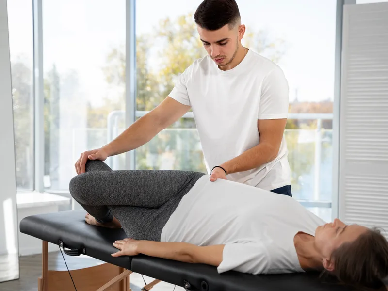 New Beginnings Chiropractic treating hip pain in Hudsonville