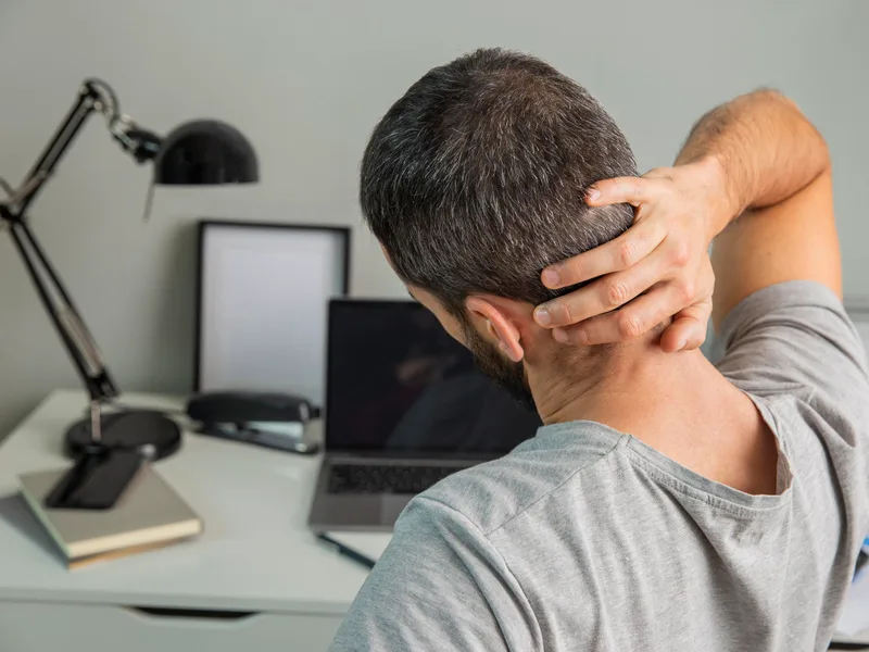 New Beginnings Chiropractic treating neck pain in Hudsonville