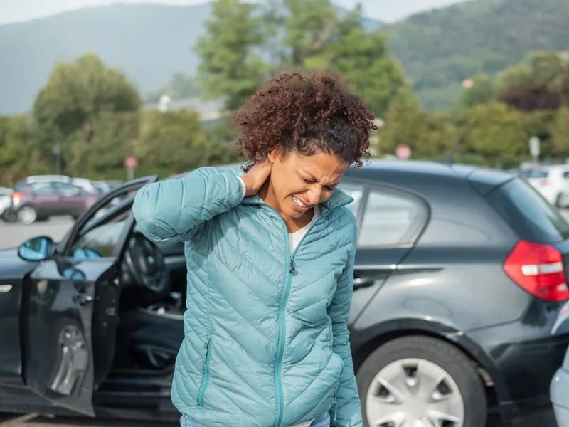New Beginnings Chiropractic treating whiplash in Hudsonville